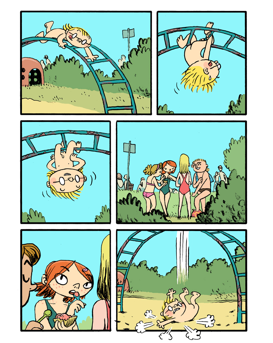 Kinderland, Auschnitt | © Mawil 